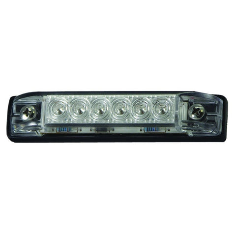 T-H Marine LED-51810-DP LED Slim Line Utility Strip Lights,  8" - Clear