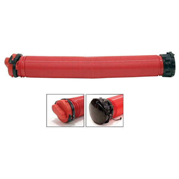 Valterra T1020-3VP Universal Drain Hose Bayonet Drip Cap Set - Red,  Carded