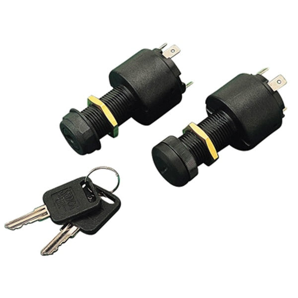 Sea-Dog 420379-1 Four Position Ignition Switch - 13/16",  Acc-Off-Ign-Start