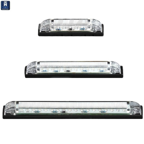 T-H Marine LED-51800-DP LED Slim Line Utility Strip Lights,  4" - Clear