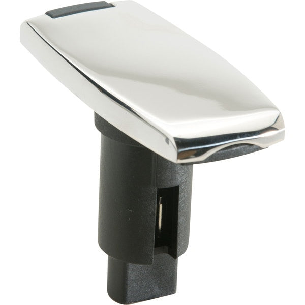 Attwood 910V3SS-7 LightArmor 910V Series 3-Pin Rectangular Light Base - 316 Stainless Steel