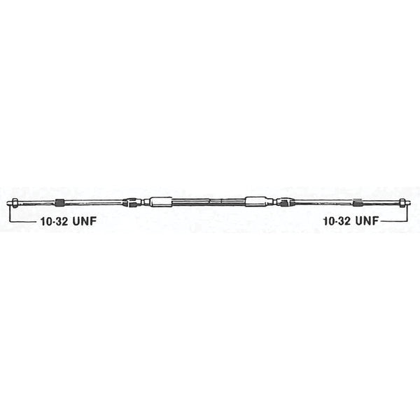 Uflex C2X12 Universal 3300 Style Engine Control Cable - 12'