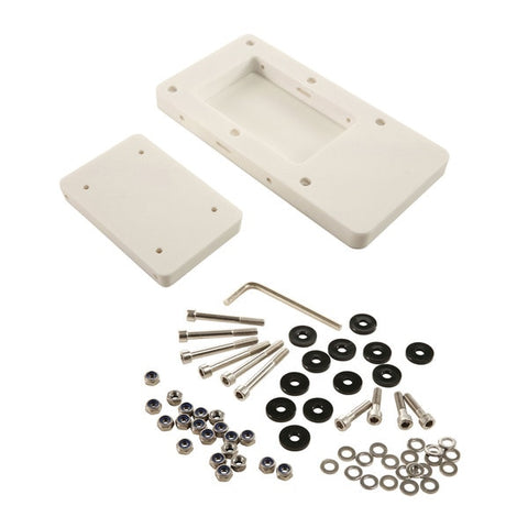 Attwood 8M0092063 Xi Series Quick-Release Bracket Kit for Electric Trolling Motors - White