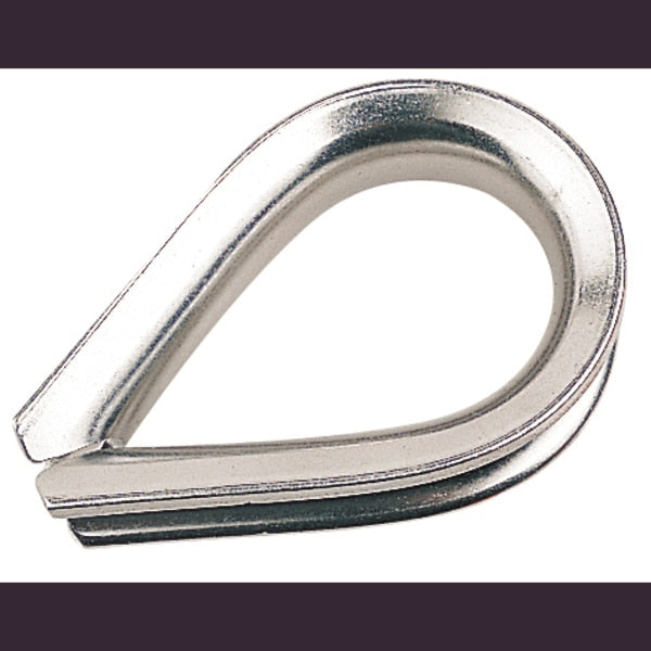 Sea-Dog 170016 Heavy-Duty Stainless Steel Thimble - 5/8" Wire Diameter