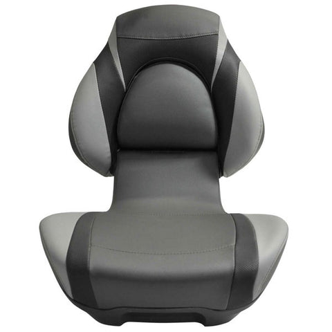 Suite Marine SM9891020000 Mirage Boat Seat - Light Gray/Charcoal/Gray