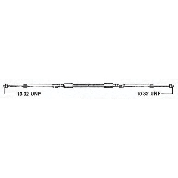 Uflex C2X17 Engine Control Cable - 3300 Style,  17'