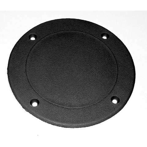 T-H Marine SDP-1-DP Screw Down Deck Plates,  5-5/8" - Black
