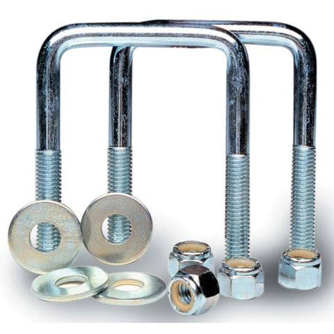 Tie Down Engineering 86207 U-Bolt Kit - 1/2 inch-13 x 4-1/8 inch x 3 inch