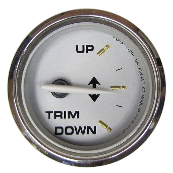 Faria 19005 Kronos Trim Gauge (Mercury/Mariner/Mercruiser/Volvo DP/Yamaha 2001 and Newer) - 2"