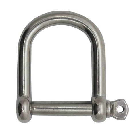 Extreme Max 3006.8234 BoatTector Stainless Steel Wide D Shackle - 1/2"
