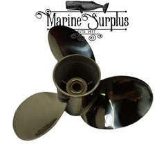 New Stainless Propeller 16 x 23 RH - Replacement for Mercury Enertia 48-8m0040404