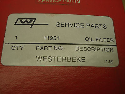 Westerbeke 11951 oil filter Tune up Parts part from MarineSurplus.com
