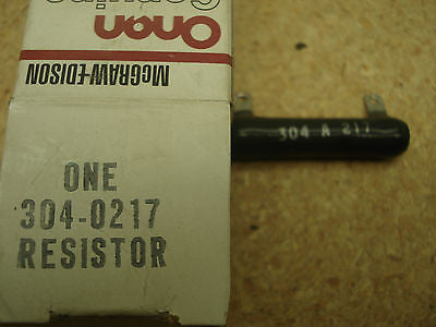 Onan 304-0217 generator Resistor Electrical Systems part from MarineSurplus.com