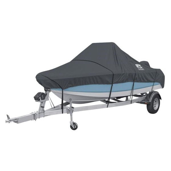 Stormpro Center Console Boat Cover - Model D,  Charcoal