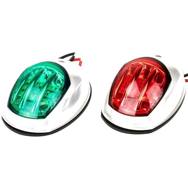Sea-Dog 400071-1 White LED Navigation Lights Port & Starboard