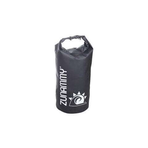 Zunammy ZWB2000BK-10LT 20 Liters Waterproof Roll Top Dry Bag; Floating Duffle Dry Gear Bag with Adjustable Shoulder Strapss - Black