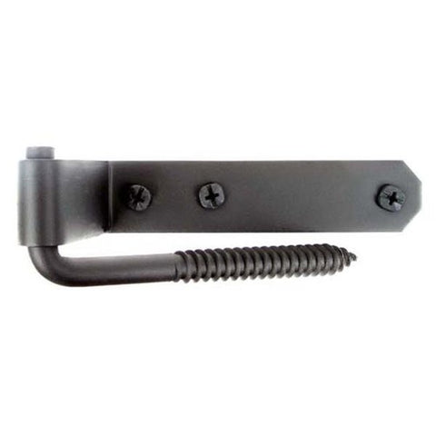 Offset Connecticut Style Hinge  All Stainless Steel Materials Used  4  Smooth offset strap w/Pintle.  Use 5/32  drill for pilot hole.  Quantity Set: 2 pair  Connecticut Style Shutter Hinge  Offset