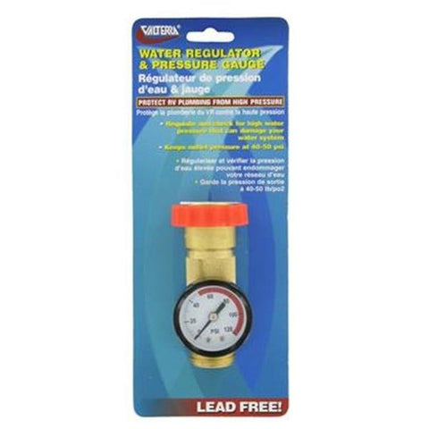 VALTERRA LLC A011124VP Fresh Water Pressure Regulator; Brass