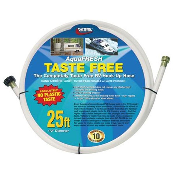 VALTERRA LLC W010004 Fresh Water Hose,  White - 0.5 In. X 25 Ft.