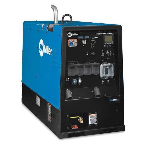 Engine Driven Welder,  Big Blue(R) 600 Air Pak(TM) Series,  Electric Start,  65.7 hp,  Diesel