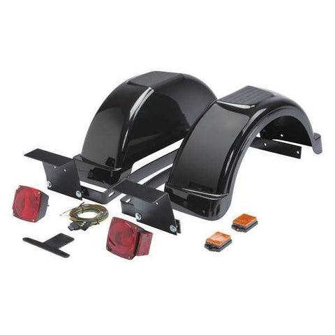 Fender and Light Kit, For Welder Trailers